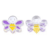 Transparent Acrylic Enamel Beads LS-TACR-N012-007C-1