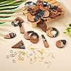 DIY Geometry Earring Making Kit DIY-TA0005-36-6