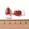 Handmade Lampwork Pendants LAMP-A007-01G-04-04-2