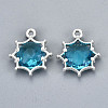 Faceted Glass Pendants LS-GLAA-S191-002K-S-NR-3