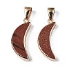 Synthetic Goldstone Pendants G-S359-314C-2