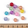 Transparent Crackle Glass Beads CCG-R001-10mm-M-3