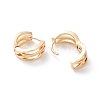 Rack Plating Brass Hoop Earrings EJEW-S241-23G-2