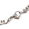 Tarnish Resistant 304 Stainless Steel Mariner Link Chain Bracelets BJEW-B078-53P-3