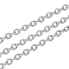 Tarnish Resistant 304 Stainless Steel Cable Chains CHS-Q001-15-100m-1