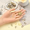 100Pcs Brass Leverback Earring Findings KK-YW0003-37AB-5