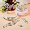 Biyun 5Pcs 3 Style Glass Crystal Hotfix Rhinestone DIY-BY0001-26-6