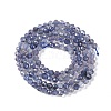 Natural Iolite Beads Strands X-G-N342-32-3