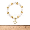 Brass Stretch Bracelets BJEW-C098-04-5
