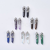 Natural & Synthetic Gemstone Pointed Pendants G-F529-A-1
