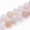 Natural Pink Aventurine Beads Strands G-F520-56-10mm-1