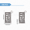 DICOSMETIC Tibetan Style Zinc Alloy Pendants FIND-DC0001-66-2