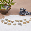 10Pcs Natural Ice Obsidian Display Decorations G-WH0030-53-4