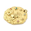 Real 18K Gold Plated PVD Vacuum Plating 304 Stainless Steel Pendants STAS-L278-003G-10-2