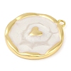 Brass Enamel Pendants LS-KK-L219-22G-2