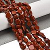 Natural Red Jasper Beads Strands G-P497-01E-16-2