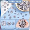   3 Style Natural Shell Buttons BUTT-PH0001-21-4