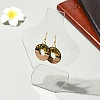 4Pcs 2 Styles Acrylic Earring Display Frame EDIS-YW0001-07-6