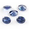 Oval Shaped Cubic Zirconia Pointed Back Cabochons X-ZIRC-R010-14x10-04-1