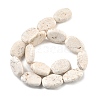 Natural Magnesite Beads Strands G-I380-A01-01-3