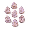 Czech Pressed Glass Beads GLAA-I061-06A-1