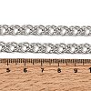 6.5MM 304 Stainless Steel Double Link Chain Necklaces for Women Men SA-CBA37BC-22P-5