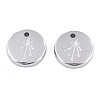 Non-Tarnish 316 Surgical Stainless Steel Charms STAS-S116-418K-P-2