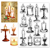 PVC Plastic Clear Stamps DIY-WH0631-0594-1