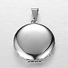 Tarnish Resistant 304 Stainless Steel Diffuser Locket Pendants STAS-P059-06-2