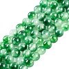 Natural Malaysia Jade Beads Strands G-A146-8mm-C-M-2