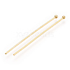 Brass Ball Head Pins KK-G331-10-0.8x40-4