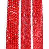 Electroplate Glass Beads Strands EGLA-A044-P1mm-A22-2