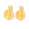Brass Pendants KK-D111-04C-G-1