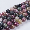 Natural Tourmaline Beads Strands G-G446-10mm-03-1