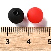 Rubberized Style Imitated Silicone Acrylic Beads X1-MACR-D029-01H-3