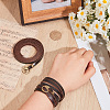 2Pcs Cowhide Wrap Bracelets BJEW-GF0001-35A-3
