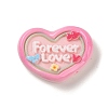 Heart Cartoon Word Forever Love Opaque Resin Decoden Cabochons RESI-R447-02A-1