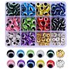 180Pcs 12 Colors 2 Style Resin Beads RESI-SZ0001-21-1