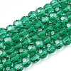 Transparent Glass Beads Strands EGLA-A035-T3mm-D18-1