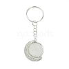 Alloy Pendant Cabochon Keychains KEYC-JKC01137-03-2