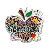 Teachers' Day Double-Sided Printed Acrylic Pendants OACR-G030-03E-1