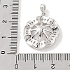 925 Sterling Silver Peg Bail Pendants STER-B003-06P-3