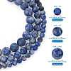 Yilisi 3 Strands 3 Style Natural Blue Spot Jasper Beads Strands G-YS0001-03-9