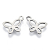 201 Stainless Steel Charms STAS-R116-101-2