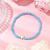 4Pcs Glass Beaded Stretch Bracelets for Women BJEW-JB11504-6