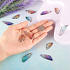 Transparent Resin Crystal AB Rhinestone Pendants Set RESI-TAC0002-46A-13