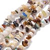 Natural & Synthetic Gemstone Chips Beads Strands G-L154-21-2