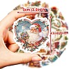 50Pcs Christmas Theme Paper Stickers PW-WG362C2-01-4