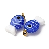 Handmade Lampwork Pendants LAMP-A007-01G-02-02-3