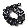 Natural Black Agate Beads Strands G-F769-A01-01-3